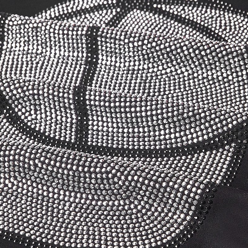 Ladies Rhinestone Bling Baseball Cap T-Shirt Gift For Her - 313etcetera404