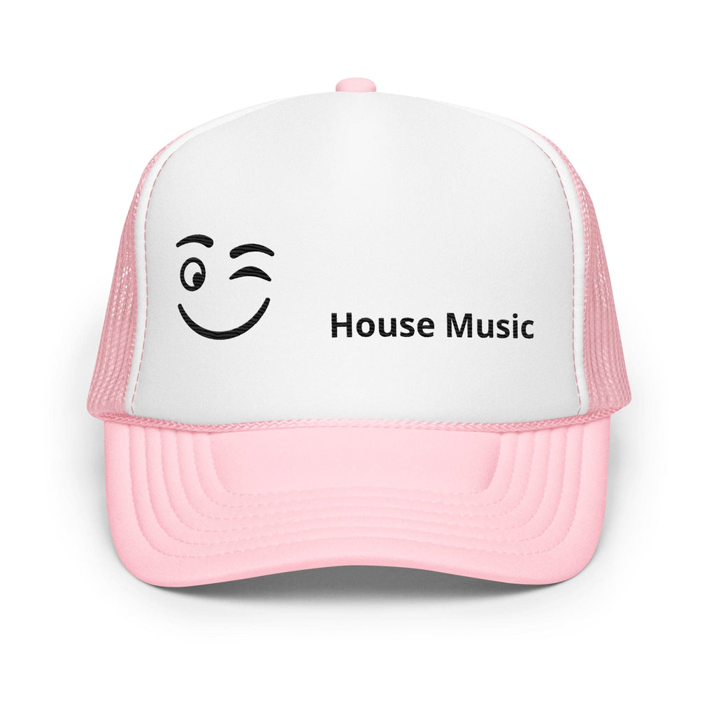 House Music Trucker Hat Music Festival Headgear - 313etcetera404