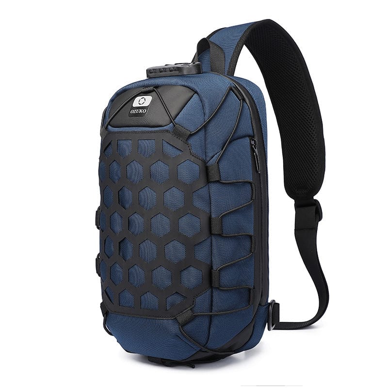 Men's Minimalist Backpack Cloth Shoulder Messenger Bag Gift For Him - 313etcetera404