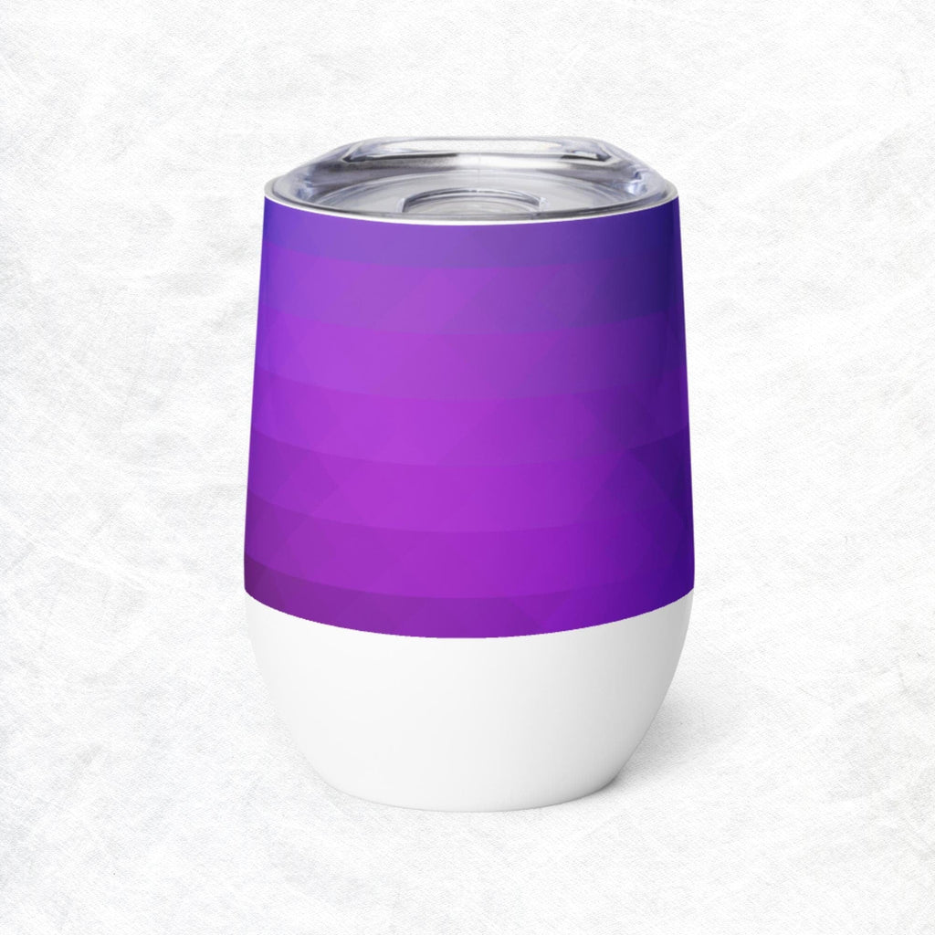 Purple Tumbler With Straw & Lid - 313etcetera404