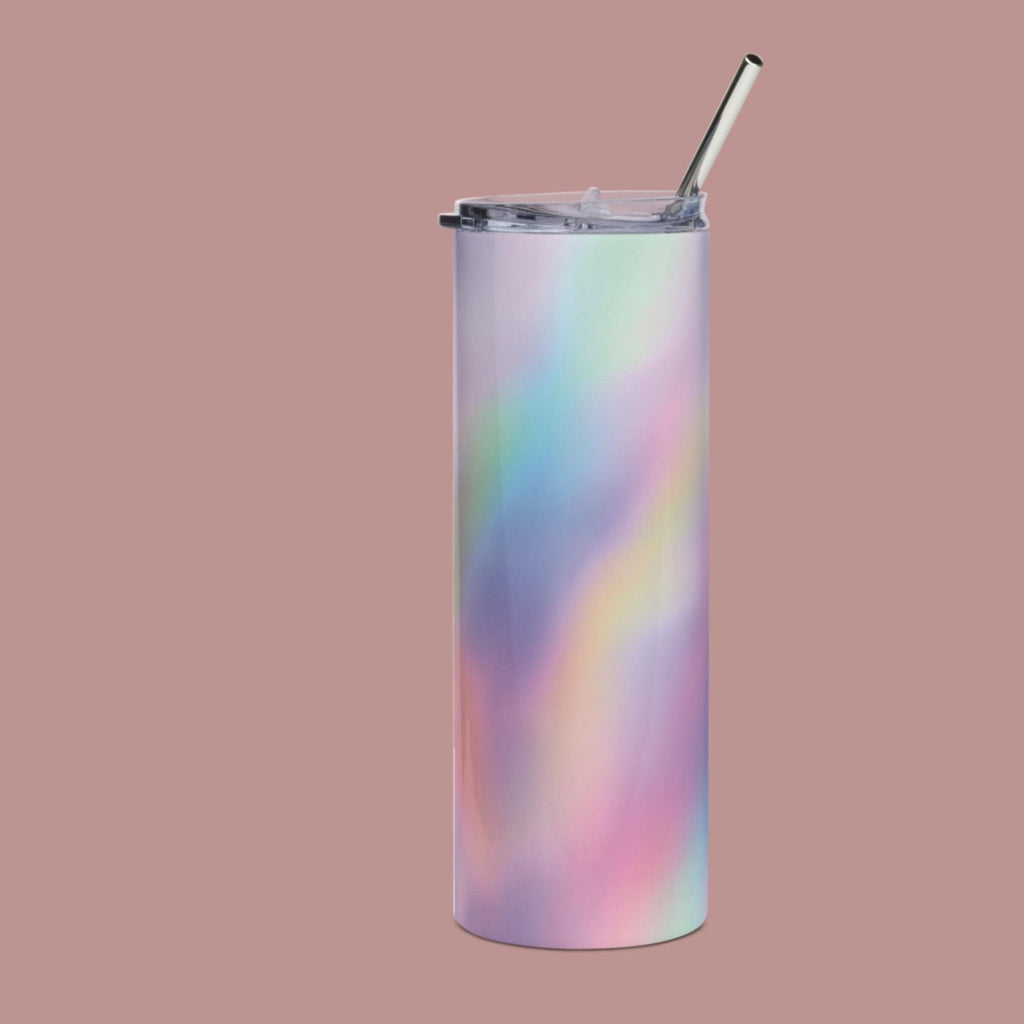 Abstract Tumbler With Lid & Straw - 313etcetera404