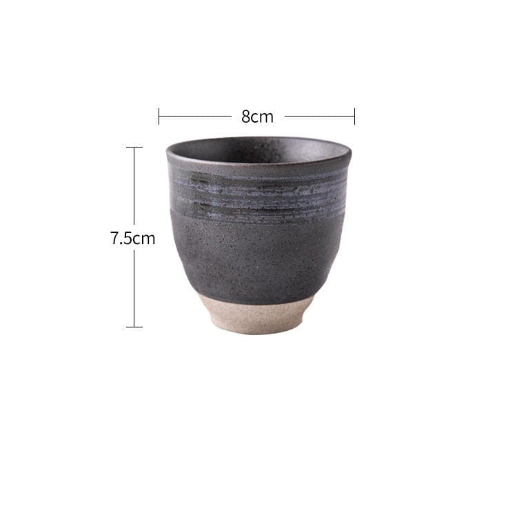 Japanese Hand Painted Ceramic Stone Coffee Cup Mug - 313etcetera404