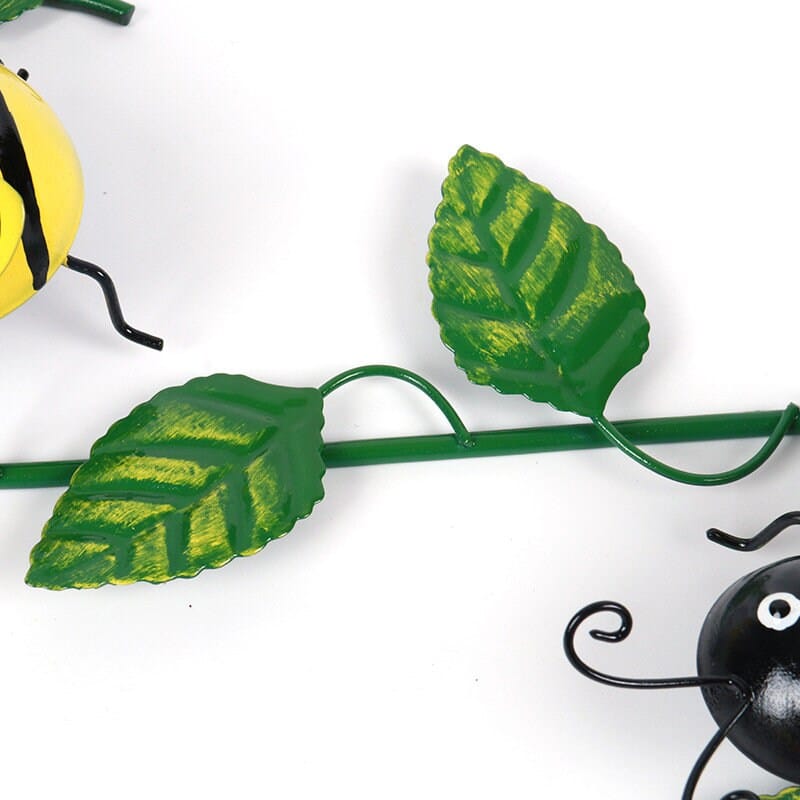 Bumble Bee Ladybug Wrought Iron Wall Hangings - 313etcetera404