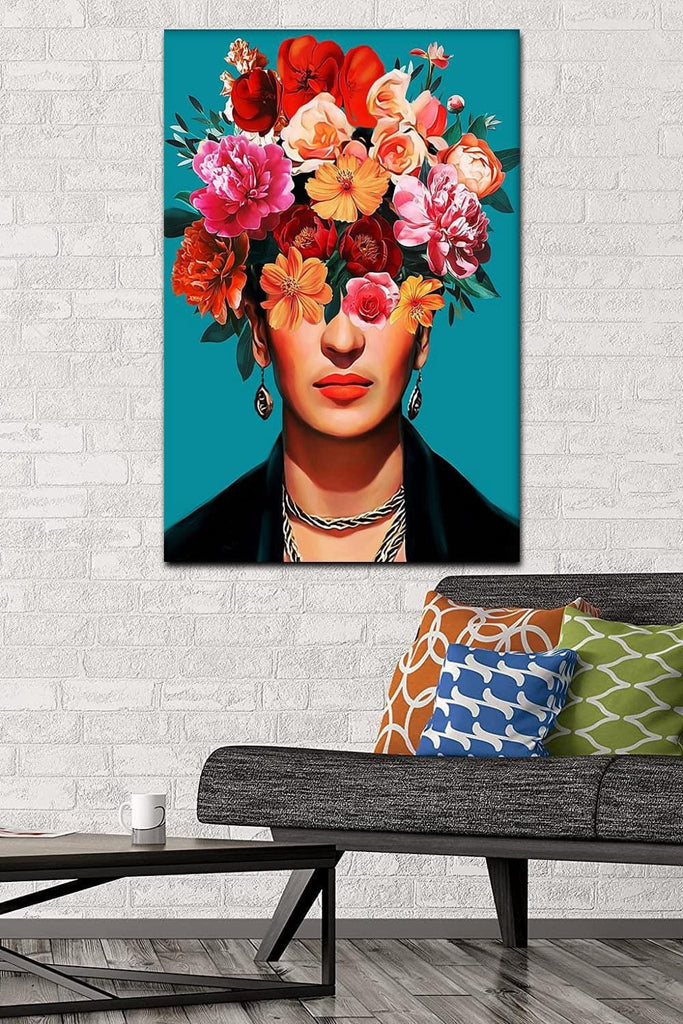 Modern Art Pop Culture Print Canvas Painting Floral - 313etcetera404